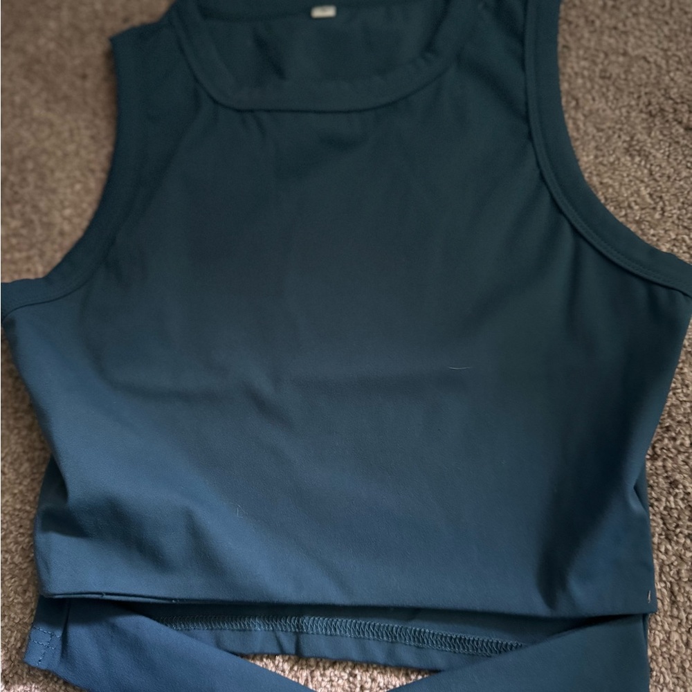 Women's Sleeveless Tank Top - Deep Teal